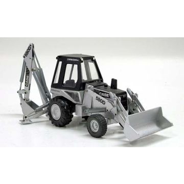 1/35 Case Backhoe/Loader 580D Silver Anniversary