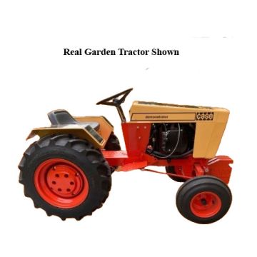 1/16 Case 446 Garden Tractor Gold Demonstrator