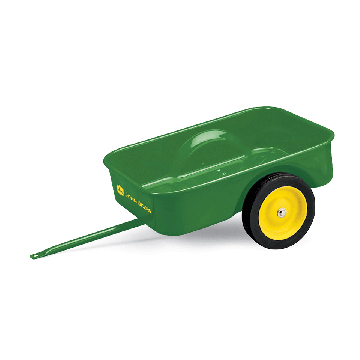 Pedal Trailer John Deere with JD Graphics, steel