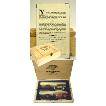 1/43 Case Midstates 1989 Collector set in  Wooden Box