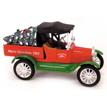 1/25 Ford Model T John Deere 1997 Christmas Bank
