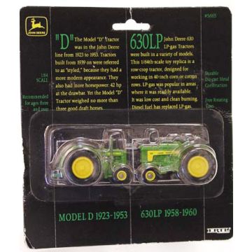1/64 John Deere D & 630 Historical Set 2 piece