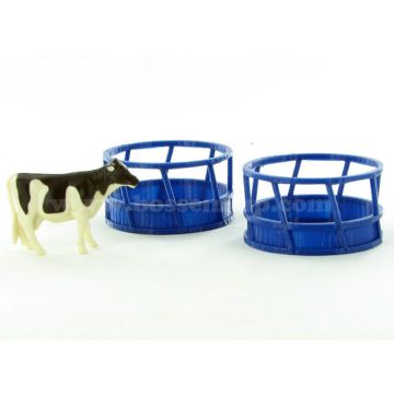 1/64 Bale Feeder Round  Set of 2
